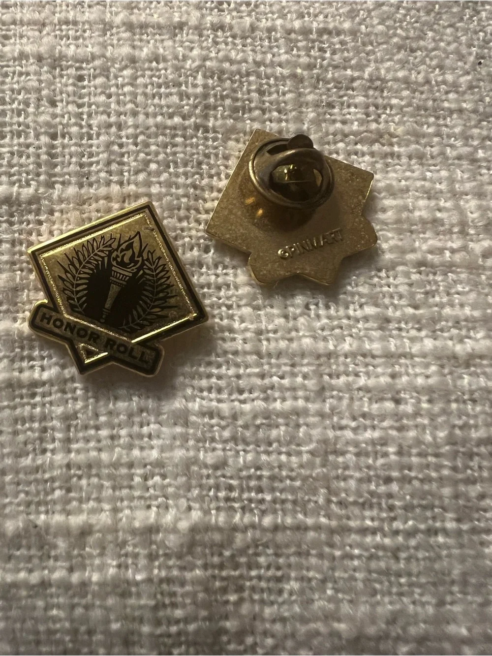 Gold Honor Roll Cuff Links - Men's Accessories